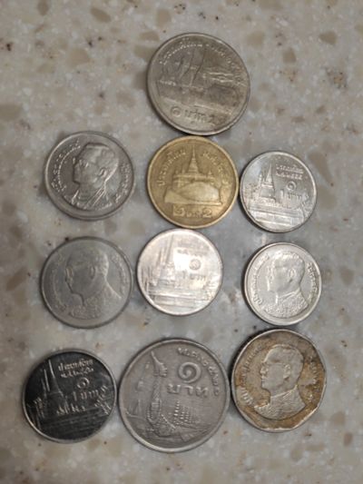 Лот: 20312955. Фото: 1. 10 монет Таиланда. Азия