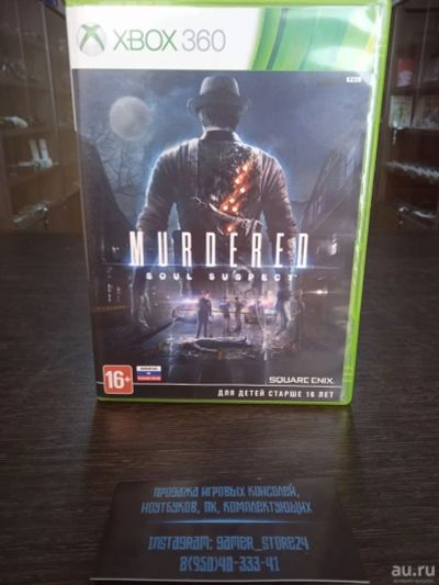 Лот: 17808025. Фото: 1. Murdered: Soul Suspect. Лицензионный... Игры для консолей