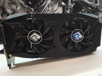 Лот: 17934858. Фото: 1. PowerColor RX 580 4 gb. Видеокарты