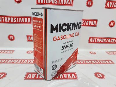 Лот: 20903351. Фото: 1. Масло синт. micking 5w-30 4l. Масла, жидкости