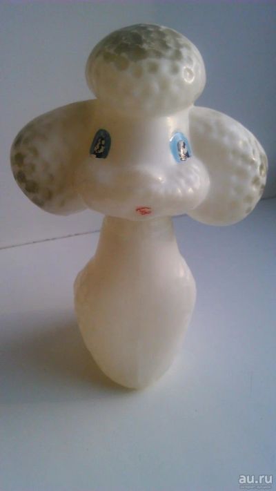 Лот: 10394511. Фото: 1. Пластмассовая собака пудель. Игрушки