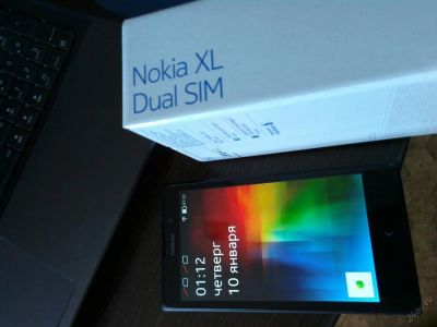 Лот: 5920477. Фото: 1. Смартфон NOKIA XL Dual SIM. Смартфоны