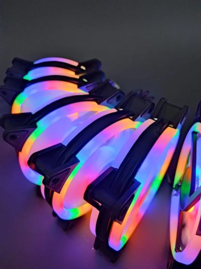 Лот: 10145503. Фото: 1. ledcool.r2.rgb3 LED RGB кулер... Системы охлаждения