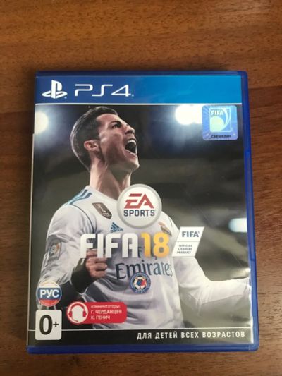 Лот: 16464408. Фото: 1. Fifa 18. Игры для консолей