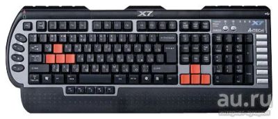 Лот: 9964674. Фото: 1. Клавиатура игровая A4Tech X7-G800MU... Клавиатуры и мыши