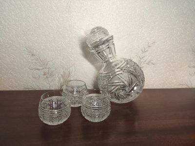 Лот: 17542609. Фото: 1. Графин хрустальный. Кувшины, графины