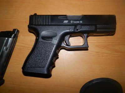 Лот: 10778693. Фото: 1. Glock 19 ASG (KSC). Пейнтбол, страйкбол