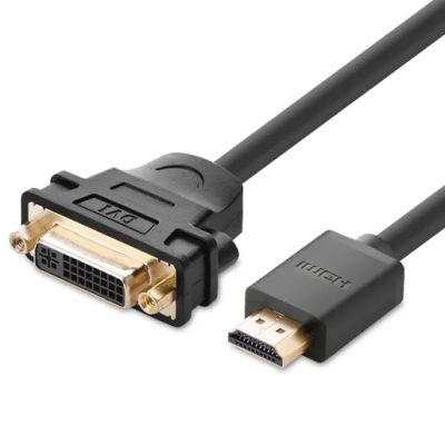 Лот: 21574250. Фото: 1. Кабель UGREEN HDMI Male to DVI... Шлейфы, кабели, переходники