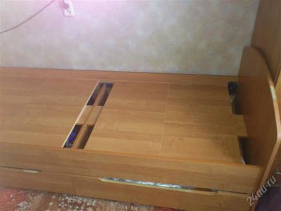 Лот: 1118553. Фото: 1. кровать одноместная с ортопедическим... Кровати