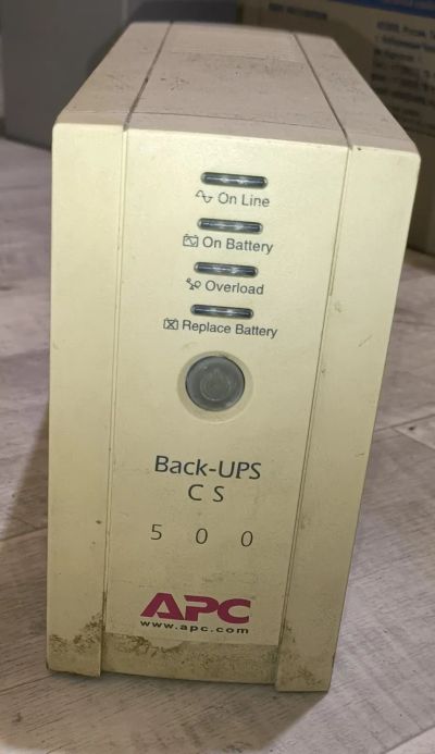 Лот: 21048244. Фото: 1. ИБП APC back-ups cs500. ИБП, аккумуляторы для ИБП