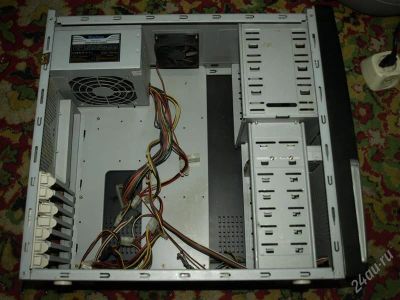Лот: 2958368. Фото: 1. корпус ATX и бп 400w. Корпуса, блоки питания