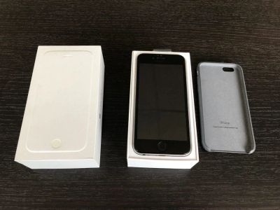 Лот: 11402301. Фото: 1. Iphone 6, 128 Гб, Space Gray. Смартфоны