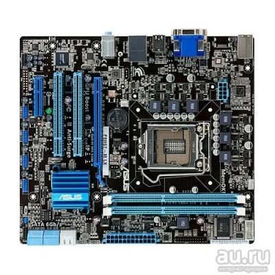Лот: 8801367. Фото: 1. ASUS P8H67-M LX. Материнские платы