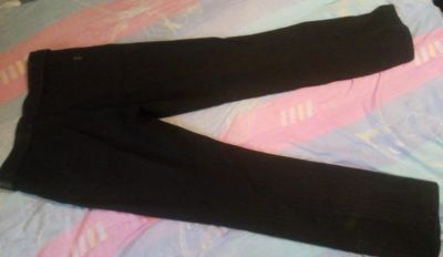 Лот: 19369939. Фото: 1. Мужские брюки чёрные 48 размер. Брюки, джинсы, шорты
