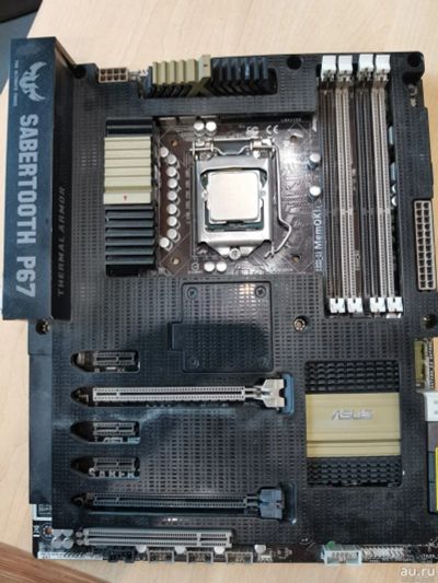 Лот: 16481602. Фото: 1. ASUS Sabertooth P67. Материнские платы