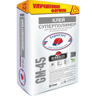 Лот: 13921280. Фото: 1. Клей д/кафеля Супер 12кг*88 Геркулес... Смеси, шпатлевки, цемент