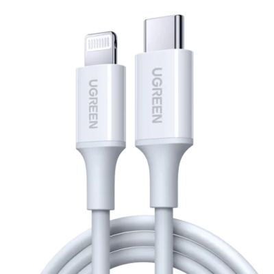 Лот: 22024571. Фото: 1. Кабель UGREEN USB-C to Lightning... Шлейфы, кабели, переходники