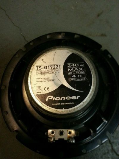 Лот: 9627947. Фото: 1. pioneer TS-G17221 240w. Акустика автомобильная