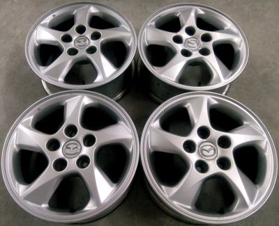 Лот: 11894630. Фото: 1. Б/П по РФ Оригинал MAZDA R15 5... Диски