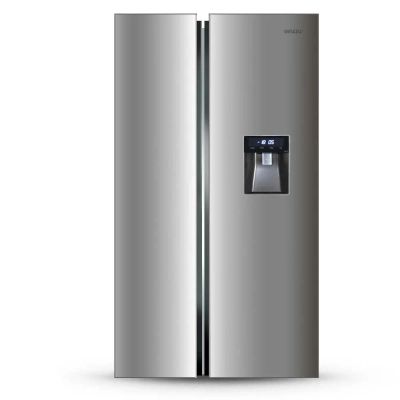 Лот: 16674148. Фото: 1. Холодильник Ginzzu NFK-521 Silver. Холодильники, морозильные камеры