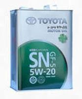 Лот: 5004152. Фото: 1. Toyota SAE 5W20 API SN,4Л. Масла, жидкости
