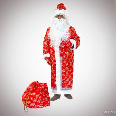 Лот: 10693862. Фото: 1. Костюм "Дед Мороз" Традиционный... Взрослые карнавальные костюмы