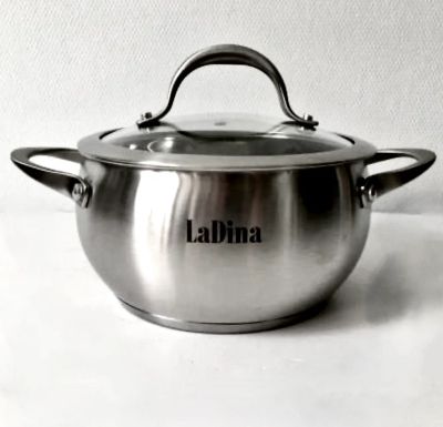 Лот: 8012901. Фото: 1. 🥘Кастрюля 2,6 л LaDina "Olivia... Кастрюли