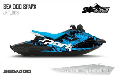 Лот: 13999583. Фото: 1. Наклейки на гидроцикл Sea_Doo... Наклейки автомобильные