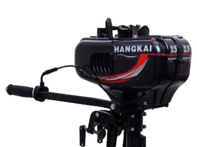 Лот: 8966930. Фото: 1. Мотор Лодочный подвесной Hangkai... Лодочные моторы