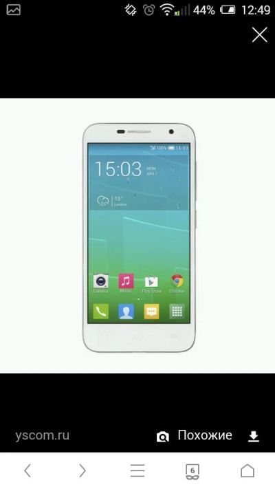 Лот: 6850433. Фото: 1. Alcatel 6014x. Смартфоны