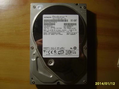 Лот: 3603037. Фото: 1. Жесткий диск. HDD Hitachi 500... Жёсткие диски (HDD)