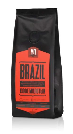 Лот: 12202338. Фото: 1. Кофе молотый Brazil. Чай, кофе, какао