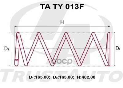Лот: 24851043. Фото: 1. Пружина Подвески Усиленная (Ta... Другое (автозапчасти)