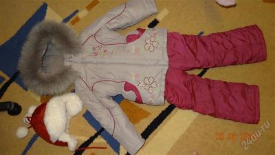 Лот: 2770517. Фото: 1. Комбинезон зимний с шапочкой. Верхняя одежда