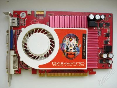 Лот: 223224. Фото: 1. Gainward Bliss 8600GT 1024 Mb. Видеокарты