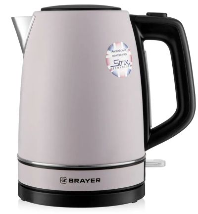 Лот: 23341832. Фото: 1. Чайник 1,7 л, Brayer BR1082, 2200Вт. Чайники, кофемашины, кулеры