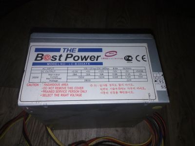 Лот: 14770013. Фото: 1. блок питания atx 300w. Корпуса, блоки питания