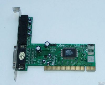 Лот: 12854513. Фото: 1. Звуковая карта PCI C-Media HSP56... Звуковые карты