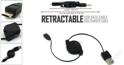 Лот: 1520924. Фото: 1. Кабель Micro Usb Улитка. Дата-кабели, переходники