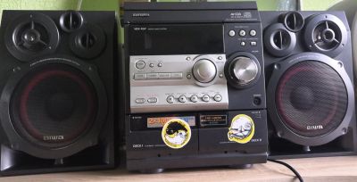Лот: 13953578. Фото: 1. Музыкальный центр AIWA - раритет... Музыкальные центры, магнитолы