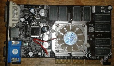 Лот: 1297066. Фото: 1. FX5600 128mb 128bit неисправно. Видеокарты