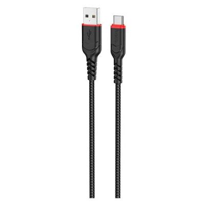 Лот: 25307677. Фото: 1. Кабель Hoco X59, USB Type-C, нейлон... Дата-кабели, переходники