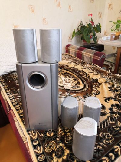 Лот: 15930670. Фото: 1. Акустика 5.1 lg. Пассивные акустические системы