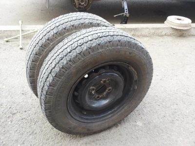 Лот: 3975404. Фото: 1. шины с дисками(штампы) у кого... Шины на дисках