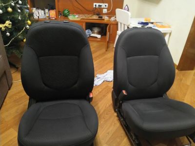 Лот: 17051871. Фото: 1. Сиденья hyundai solaris комплект. Салон
