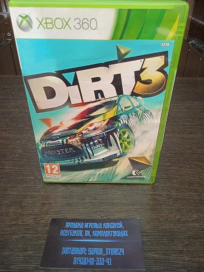 Лот: 18071460. Фото: 1. Dirt 3. Лицензионный диск для... Игры для консолей