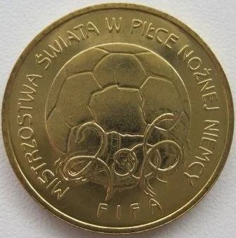 Лот: 7253704. Фото: 1. 2 злотых 2006. Чемпионат мира... Европа