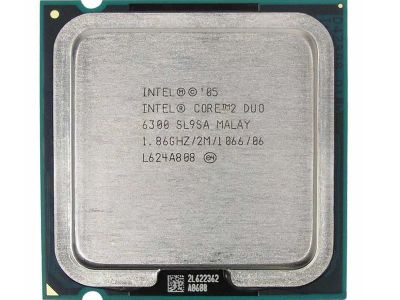 Лот: 11500508. Фото: 1. Процессор Intel Core 2 Duo E6300... Процессоры