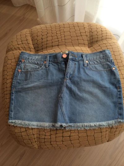 Лот: 4583003. Фото: 1. Джинсовая юбка River island (42-44... Юбки