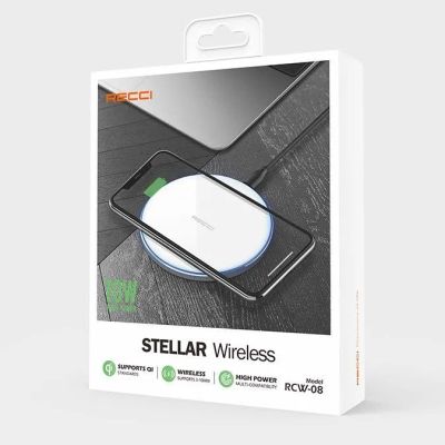 Лот: 22147649. Фото: 1. СЗУ WIRELESS RECCI STELLAR 10W... Зарядные устройства, блоки питания, адаптеры сетевые для смартфонов